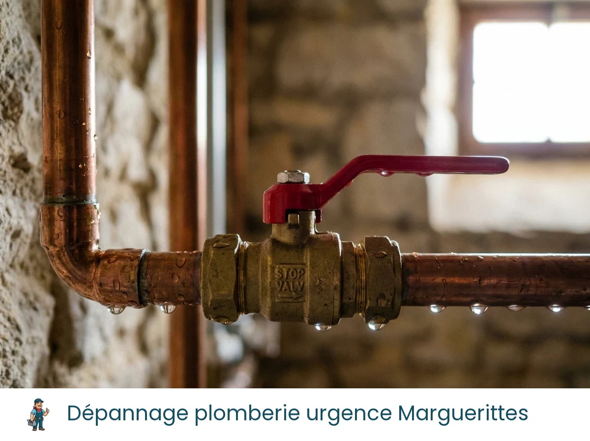 Dépannage plomberie urgence à Marguerittes