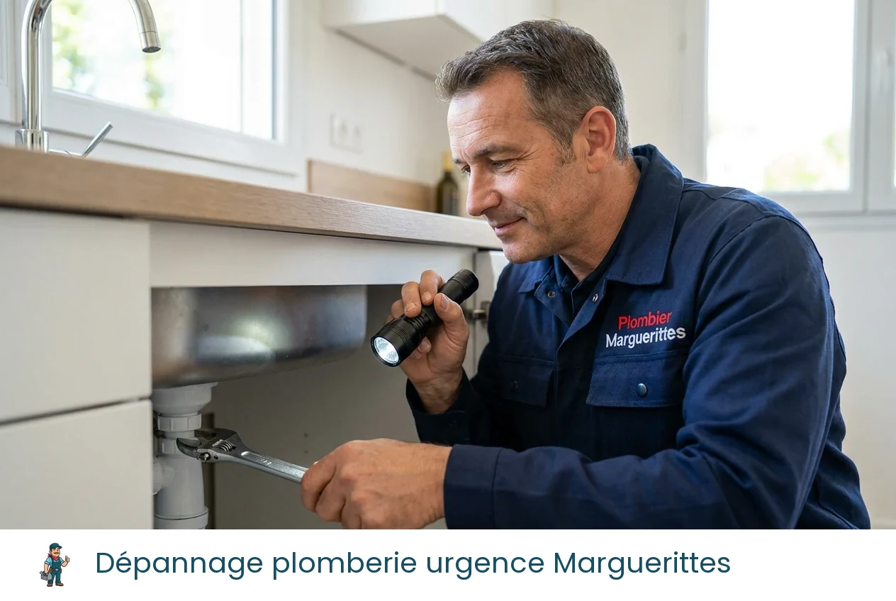 Dépannage plomberie urgence à Marguerittes