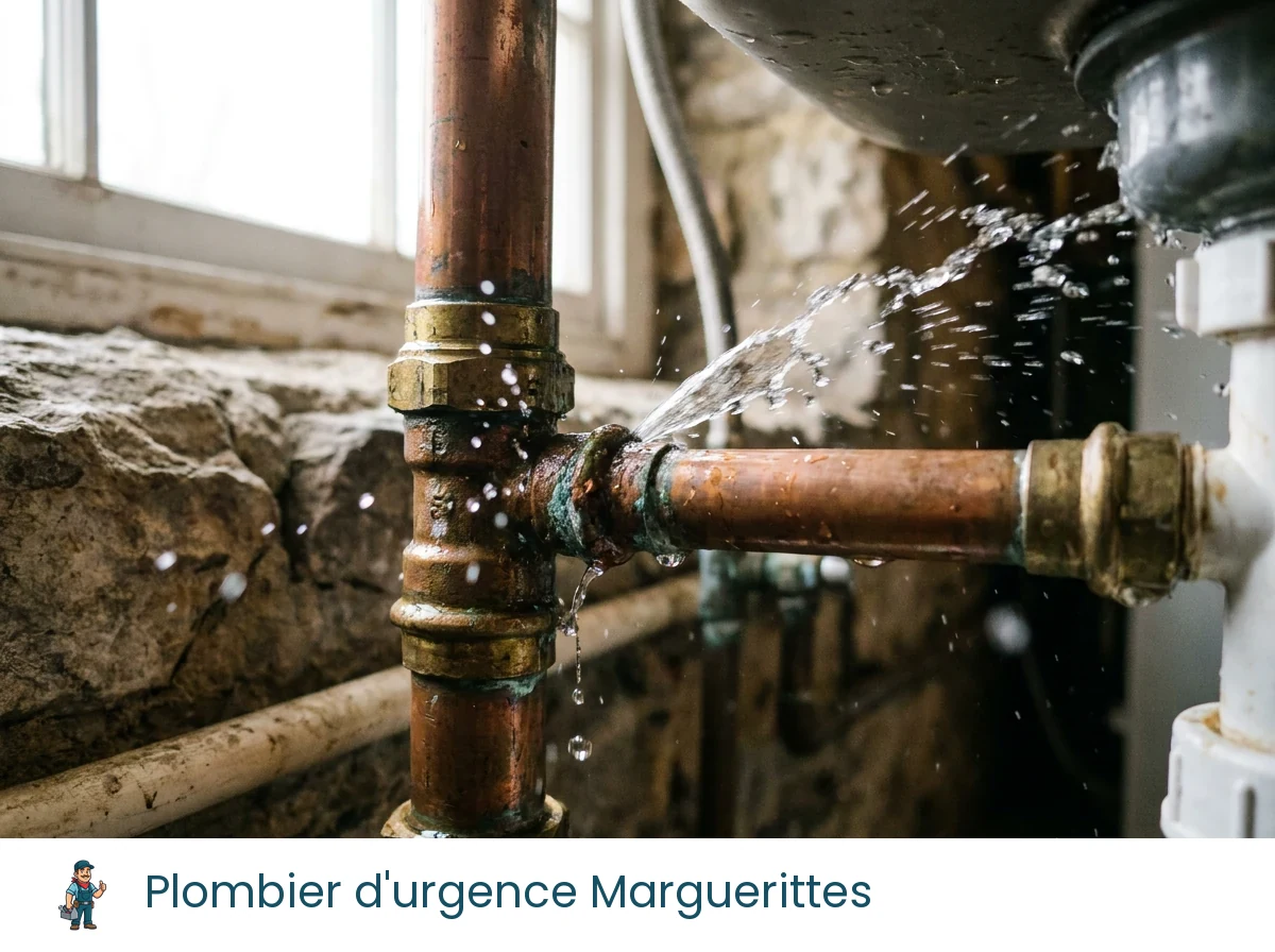 Plombier d'urgence à Marguerittes