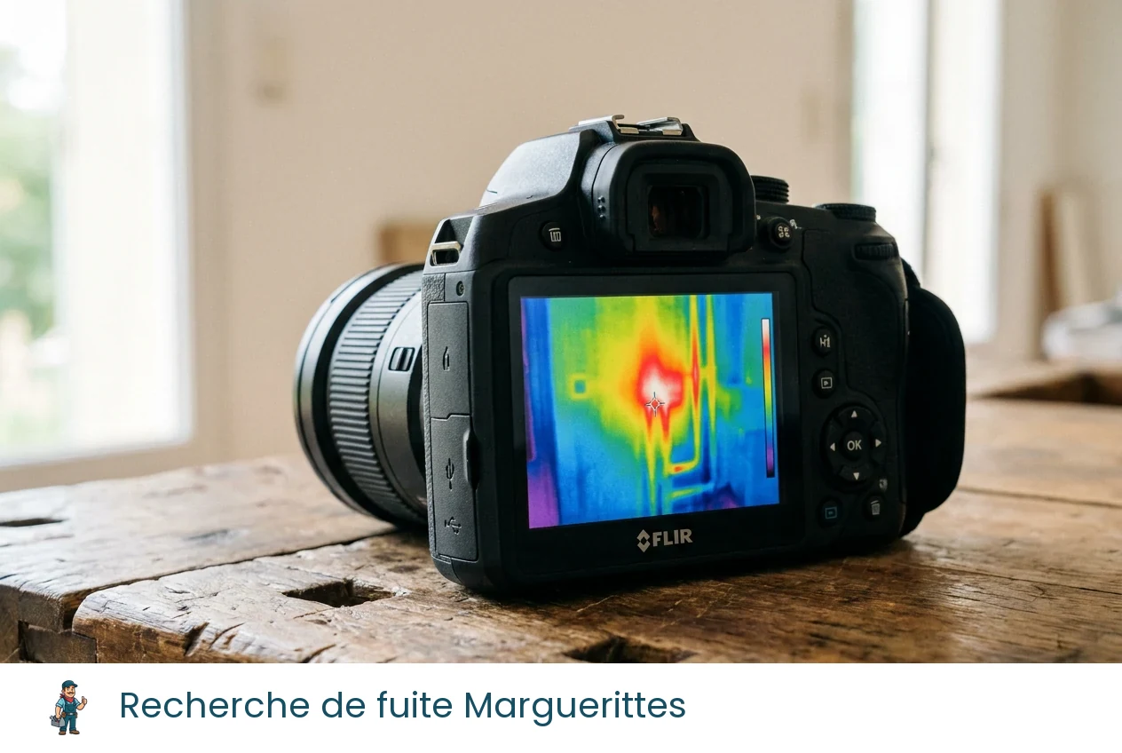 Recherche de fuite à Marguerittes