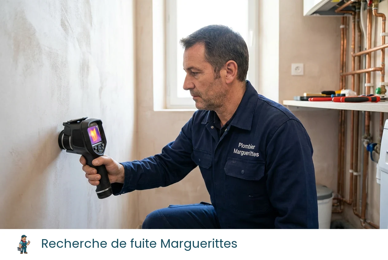 Recherche de fuite à Marguerittes