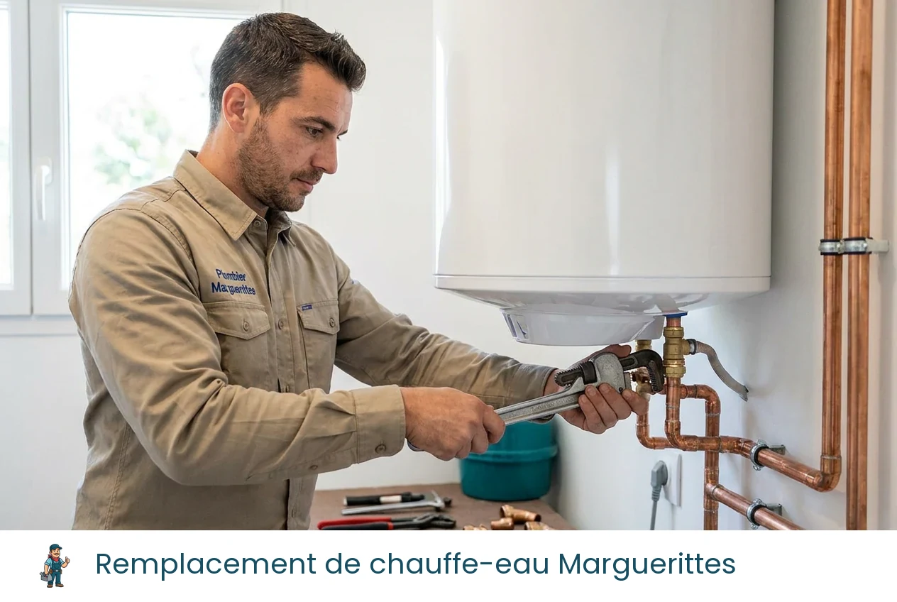 Remplacement de chauffe-eau à Marguerittes