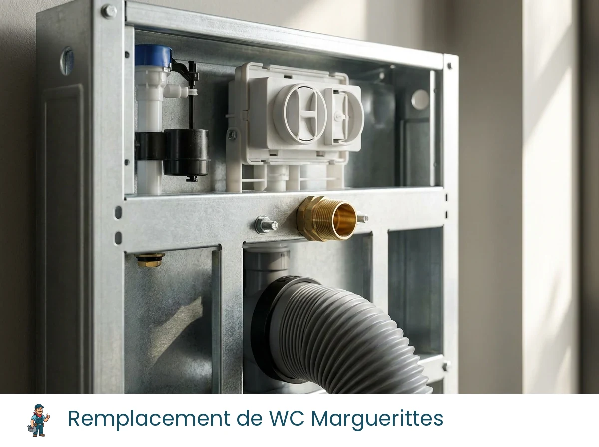 Remplacement de WC à Marguerittes