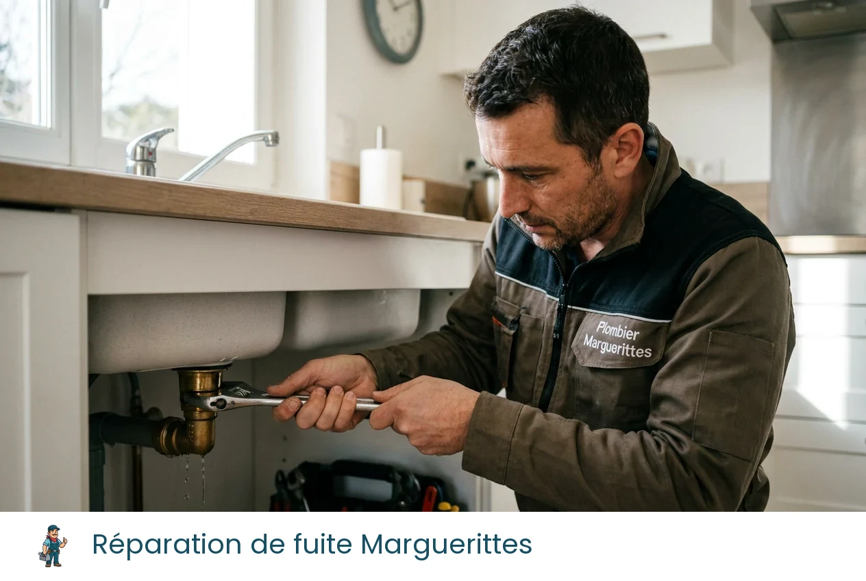 Réparation de fuite à Marguerittes